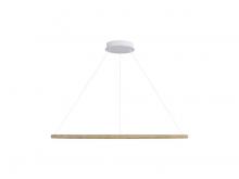Golden 5460-71 DW - Veritas 71" LED Ring Chandelier in Driftwood