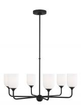 Generation Lighting GLC1096MBK - Emile Large Chandelier