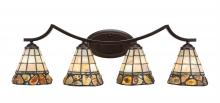 Toltec Company 554-DG-9735 - Bathroom Lighting