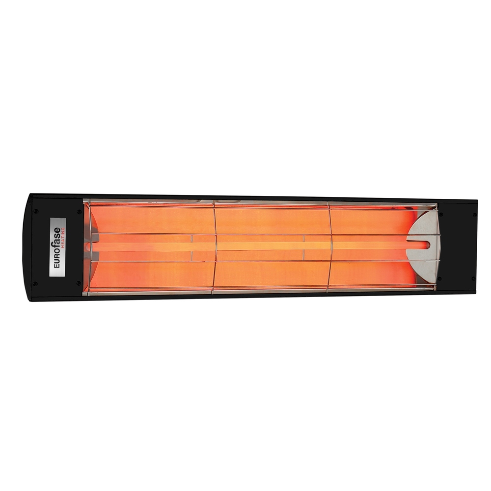 Eurofase EF25208B Single Element 39 Inch 2500 Watt Electric Patio Heater