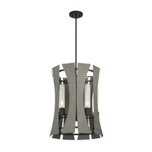 Eurofase 38163-012 - Pennino, 5LT Chandelier, Gray