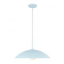 Kuzco Lighting Inc PD56019-CER - Regent 19-in Cerulean Socket Pendant