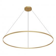 Kuzco Lighting Inc PD87172-BG-UNV-010 - Cerchio 72-in Brushed Gold LED Pendant