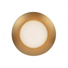 Kuzco Lighting Inc WS77909-BG/OP - Cleo 9-in Brushed Gold/Opal Glass LED Wall Sconce