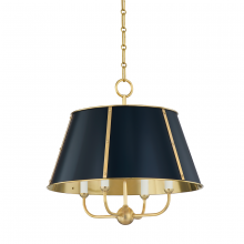 Hudson Valley MDS120-AGB/DBL - 4 LIGHT CHANDELIER