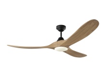 Visual Comfort & Co. Fan Collection 3MAVSM60MBKNHD - Maverick Smart 60 LED - Midnight Black