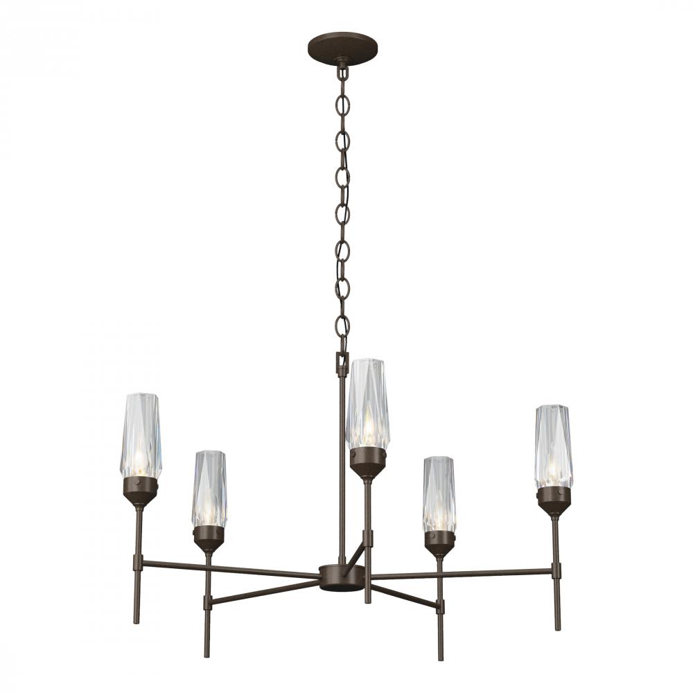 Luma 5 Arm Chandelier