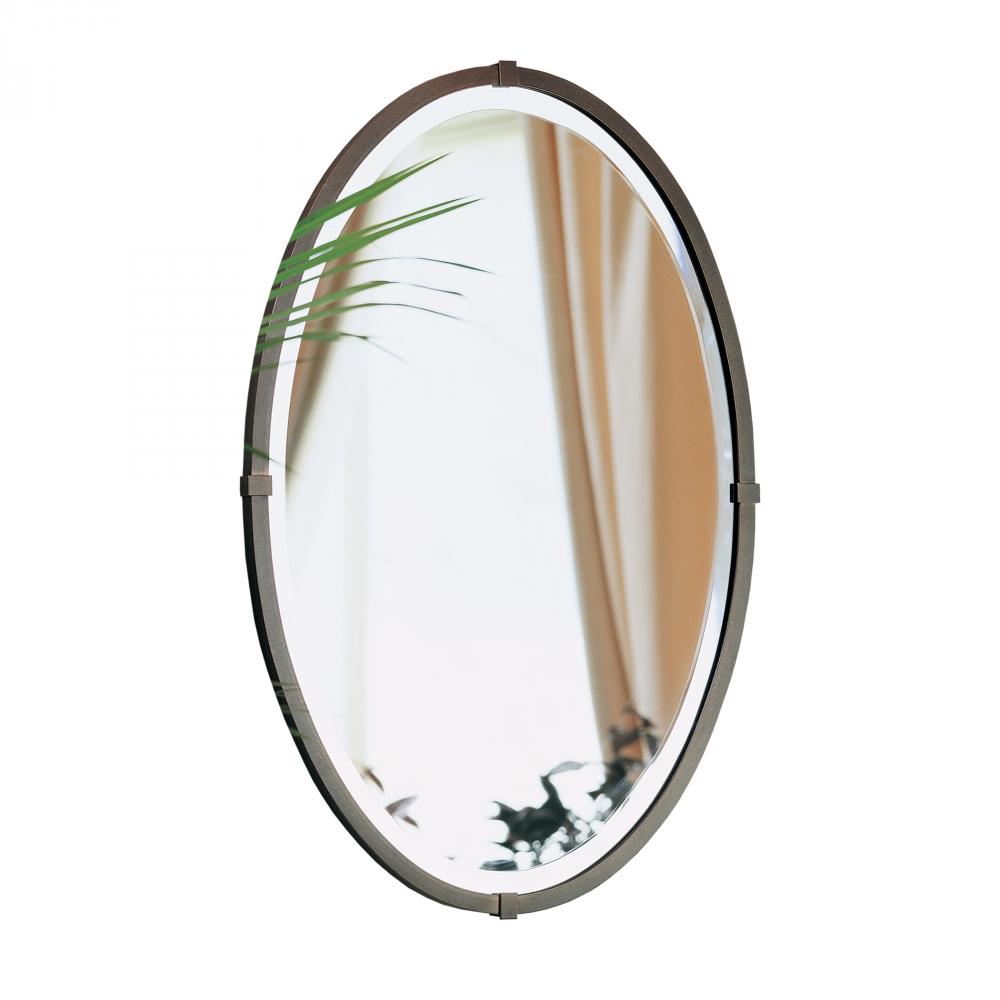 Beveled Oval Mirror