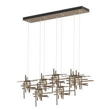 Hubbardton Forge 131095-SKT-STND-05-II0728 - Tura 7-Light Seeded Glass Pendant