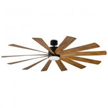 Modern Forms US - Fans Only FR-W1815-80L35MBDK - Windflower Downrod ceiling fan