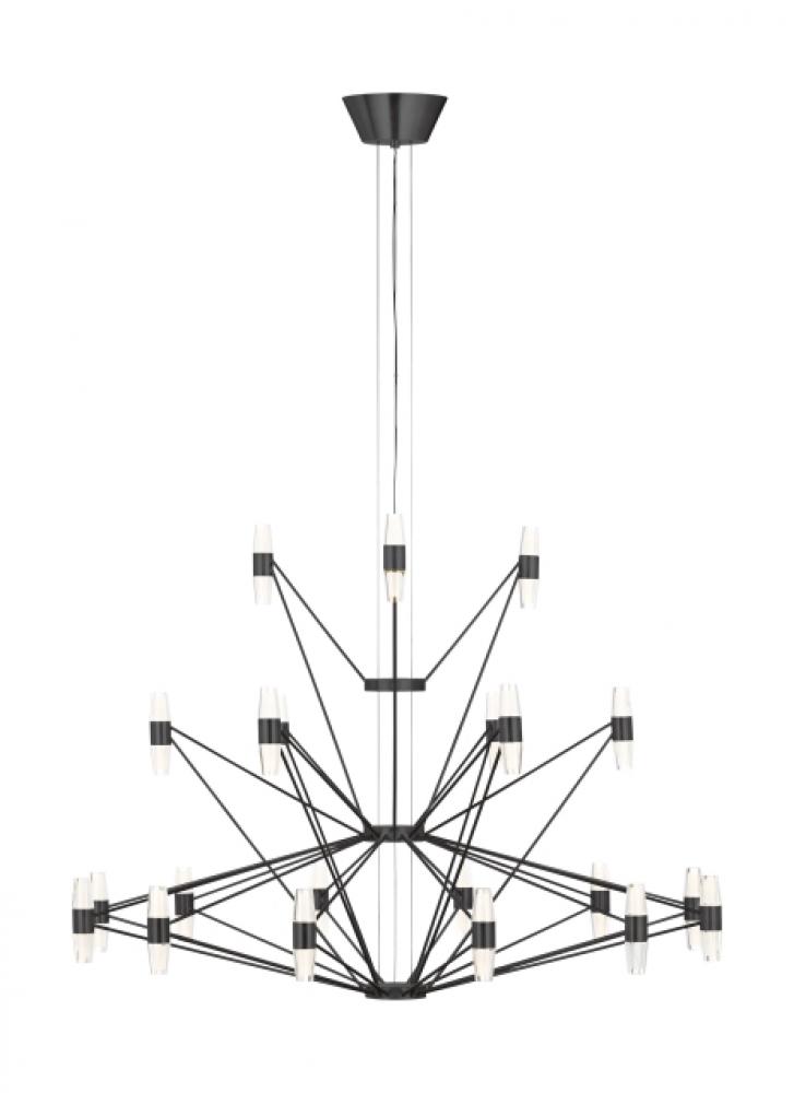 Lassell Three Tier Tall X-Large Chandelier