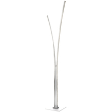 Dainolite VIN-6536LEDF-SV - 34W Floor Lamp, SV w/ WH Acrylic Diffuser