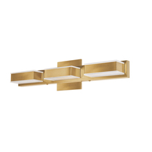 Dainolite VLD-215-3W-GLD - 15W LED Wall Vanity, Aged Brass Finish