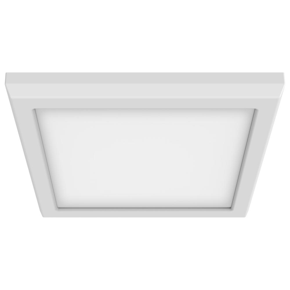 Blink Pro - 11W; 7in; LED Fixture; 3000K; Square Shape; White Finish; 120/277V; 0-10V Dimming