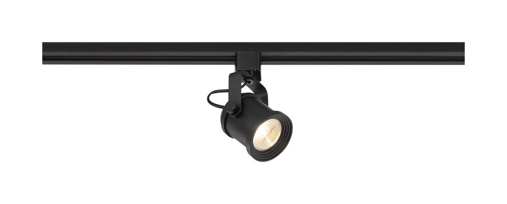 LED; 12 Watt Forged Track Head; Black; 24 deg. Beam Angle