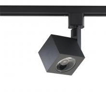 Nuvo TH464 - LED 12W Track Head - Square - Black Finish - 36 Degree Beam