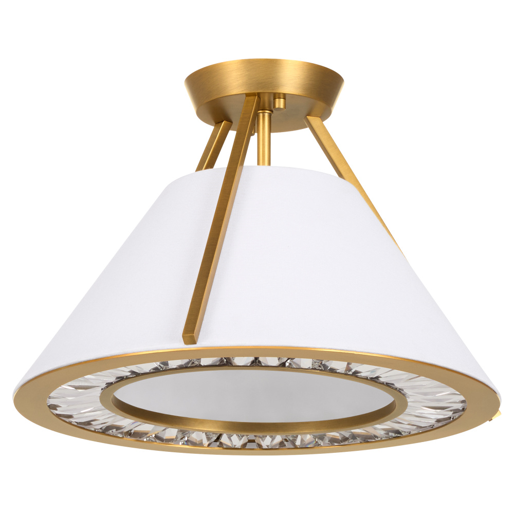 GORHAM 16" SEMI-FLUSH - BRB
