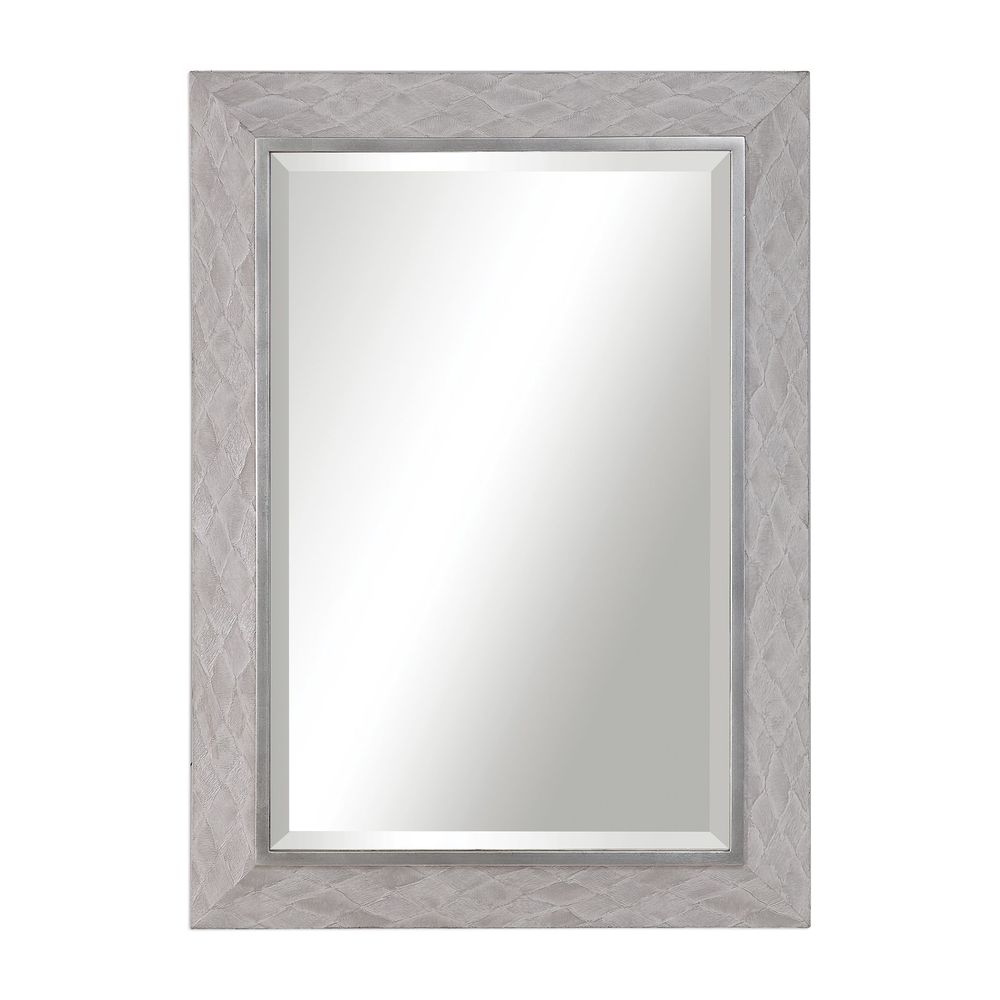 Uttermost Johnston Gray Argyle Mirror