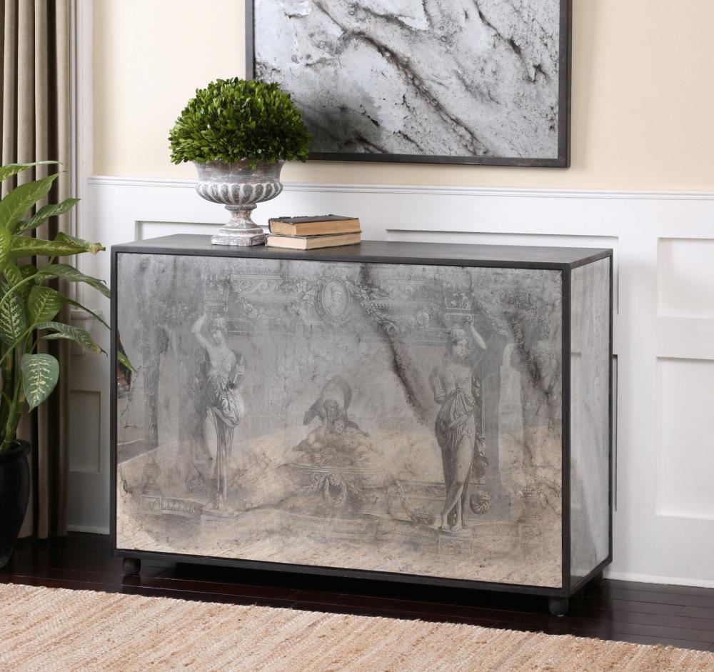 Antheia Mirrored Console Table