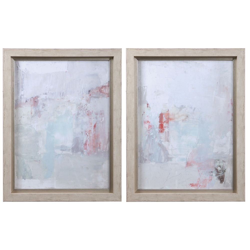 Uttermost Barely There Framed Prints, Set/2