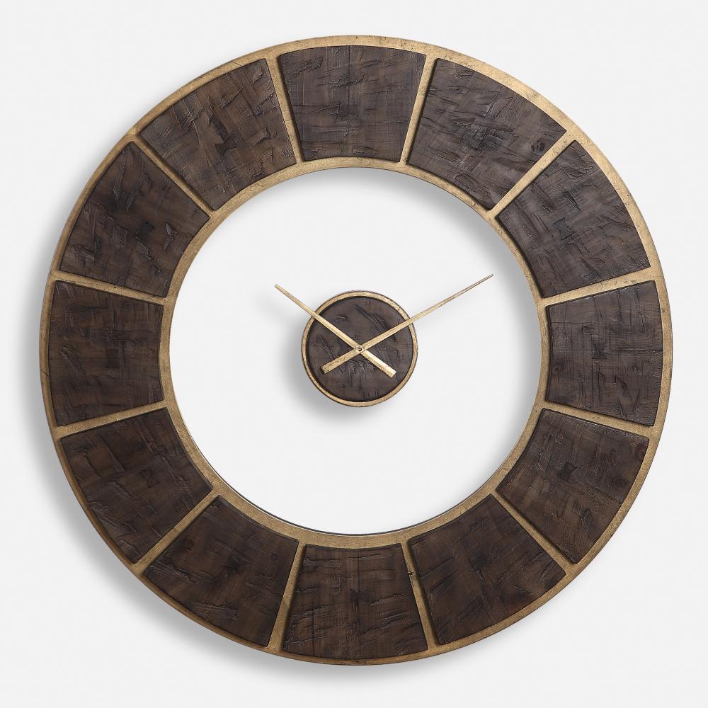 Uttermost Kerensa Wooden Wall Clock