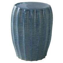 Uttermost 25154 - Harbor Aque Blue Garden Stool