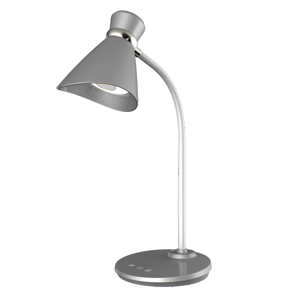 6W Desk Lamp, Silver Finish