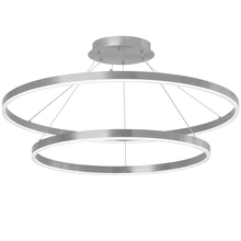 Dainolite CIR-3397C-SV - 97W Chandelier, SV with FR Acrylic Diffuser