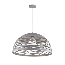 Dainolite COR-161P-MN - 1 Light Pendant, Millstone Finish