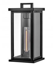 Hinkley 20016BK - Small Wall Mount Lantern