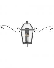 Hinkley 2775BLB-SCR - Large Wall Mount Lantern