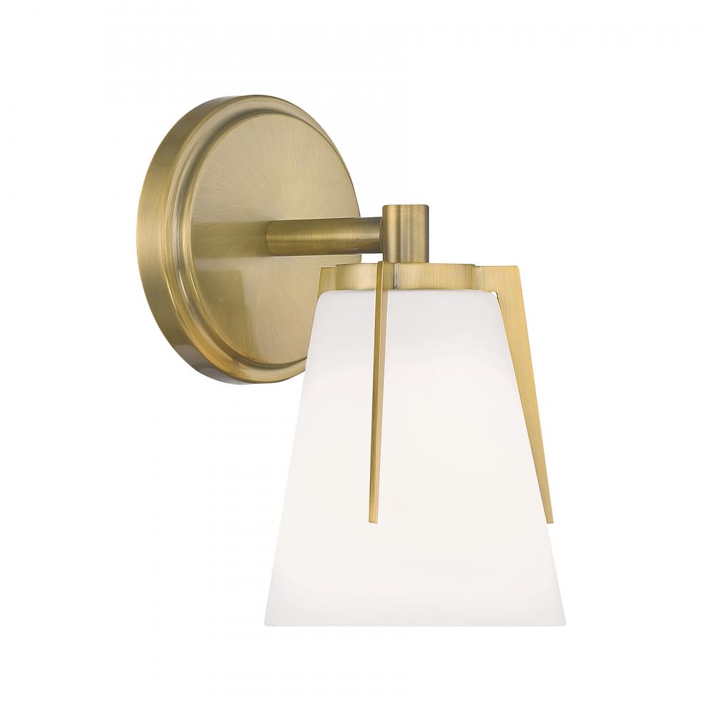 Allure 9'' High 1-Light Sconce - Antique Brass