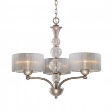 ELK Home 20008/3 - Alexis 25'' Wide 3-Light Chandelier - Antique Silver