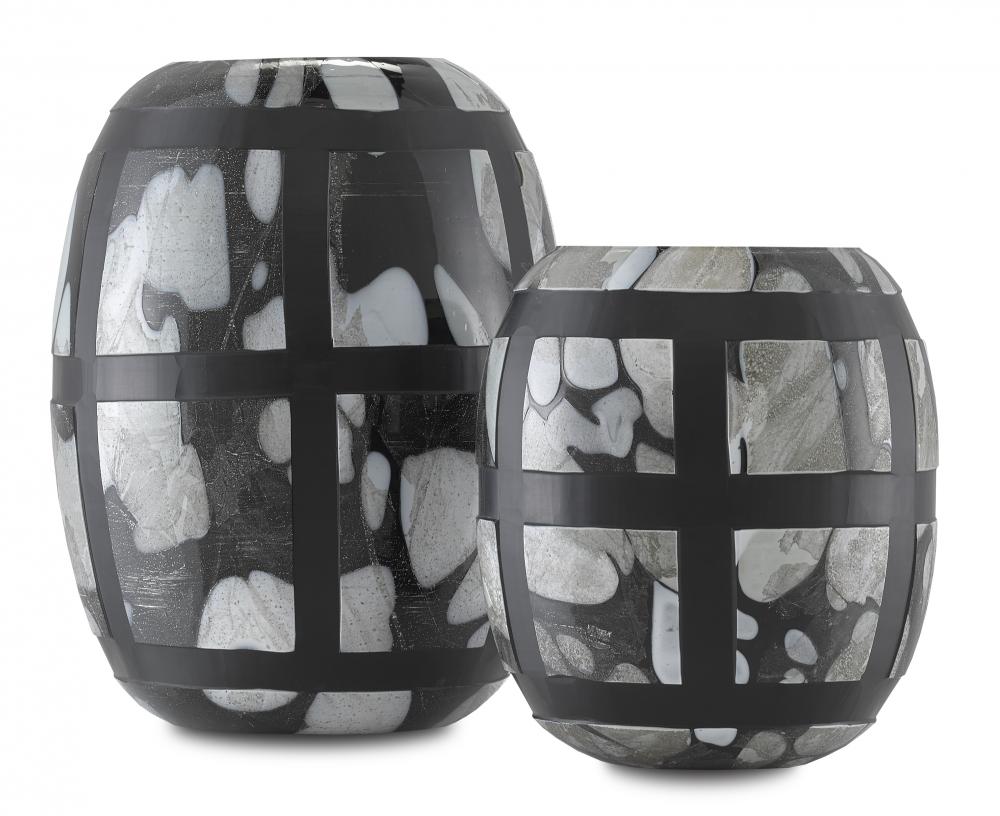 Schiappa Glass Vases Set of 2