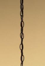 Currey 0945 - 3' Washed Gold Leaf Chain
