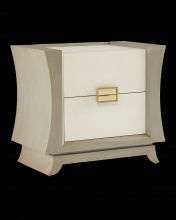 Currey 3000-0211 - Koji Cream Nightstand