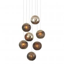 Currey 9000-1014 - Pathos 7-Light Round Multi-Drop Pendant