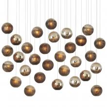 Currey 9000-1017 - Pathos 30-Light Linear Multi-Drop Pendant