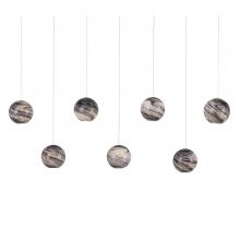 Currey 9000-1068 - Palatino 7-Light Linear Multi-Drop Pendant